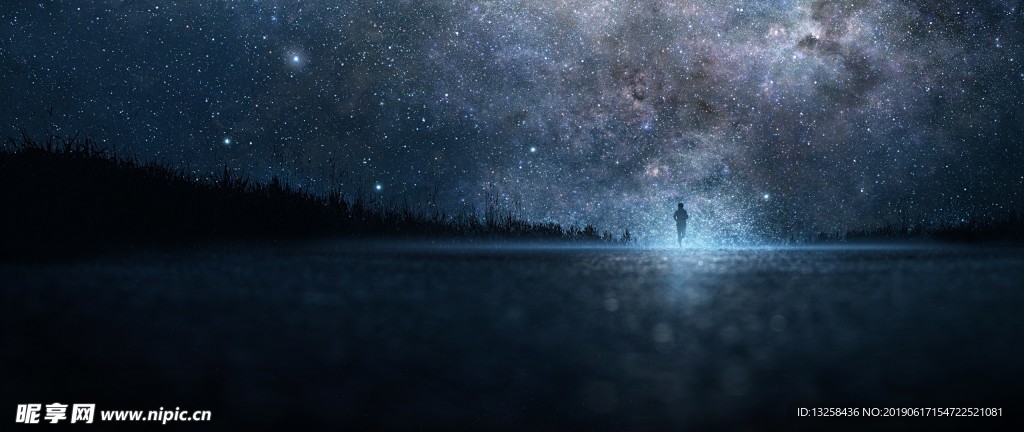 无限星空背景