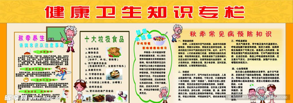 健康卫生知识专栏