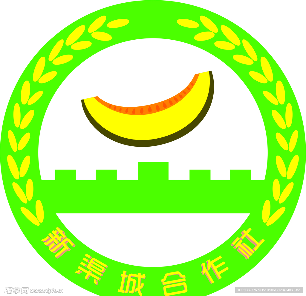 logo设计  哈密瓜