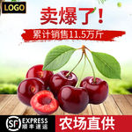 淘宝主图设计 樱桃