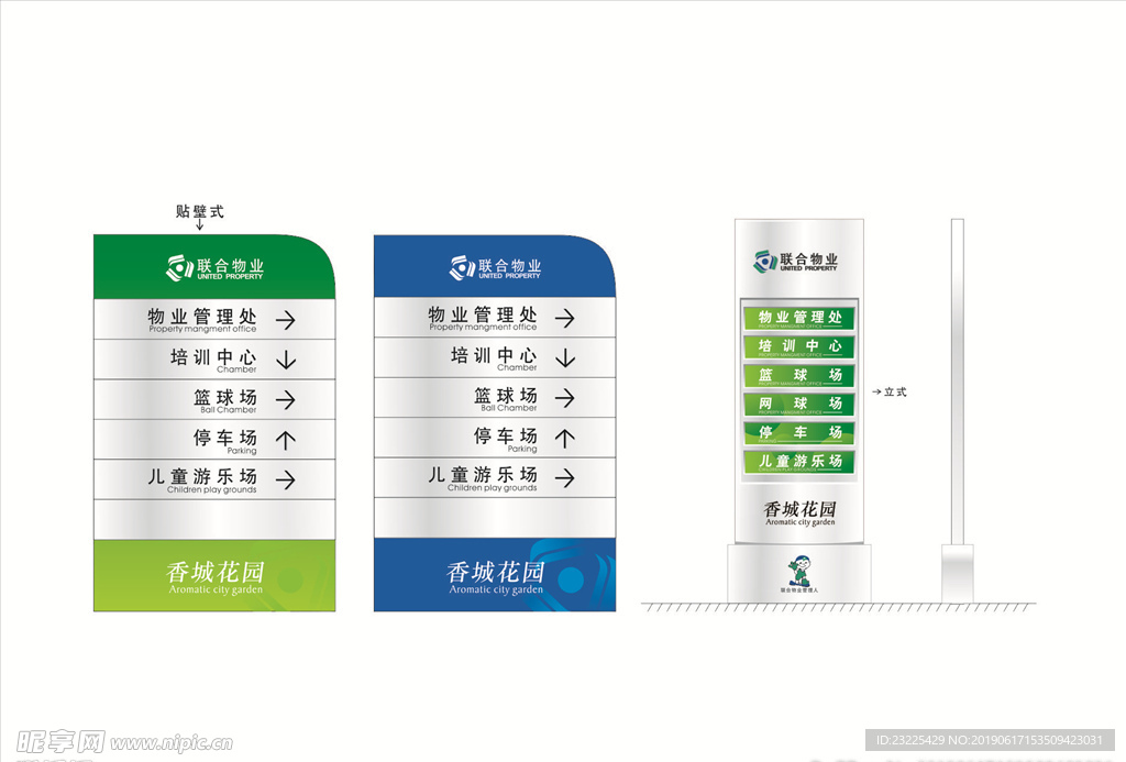 方向指示牌