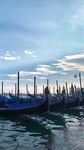 威尼斯 船 海岸 夕阳