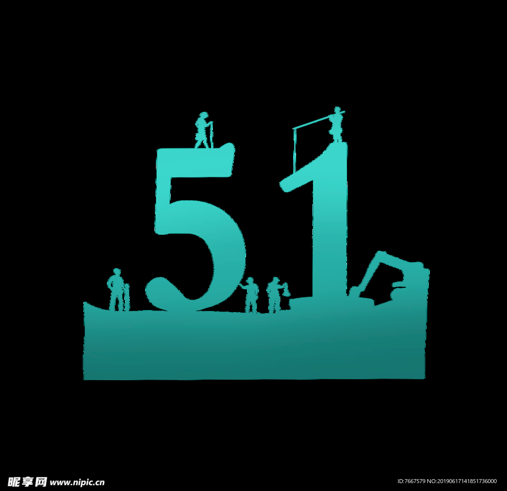 5 1绿色渐变