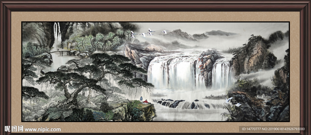 国画山水
