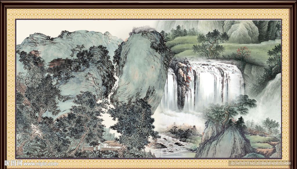 国画山水