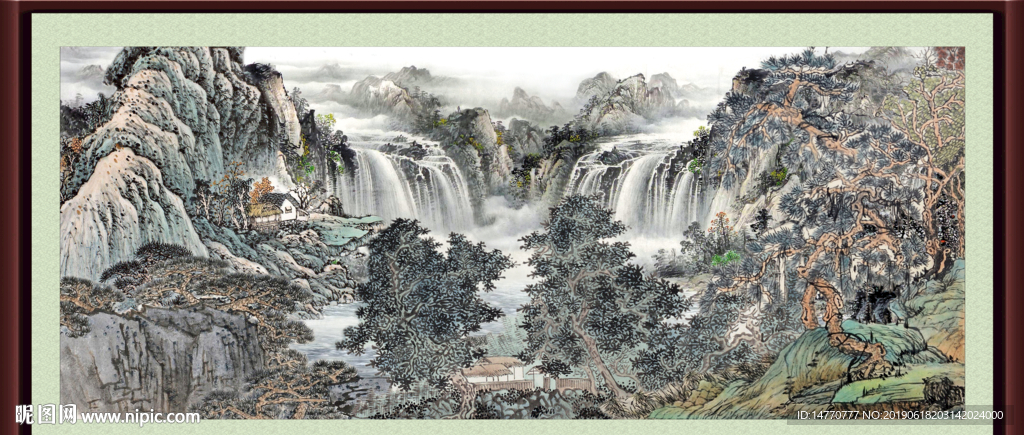 国画山水