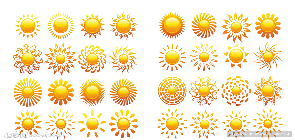 太阳图标