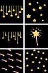 卡通星星