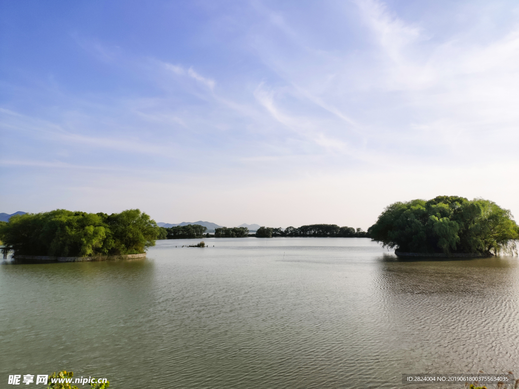 湖景