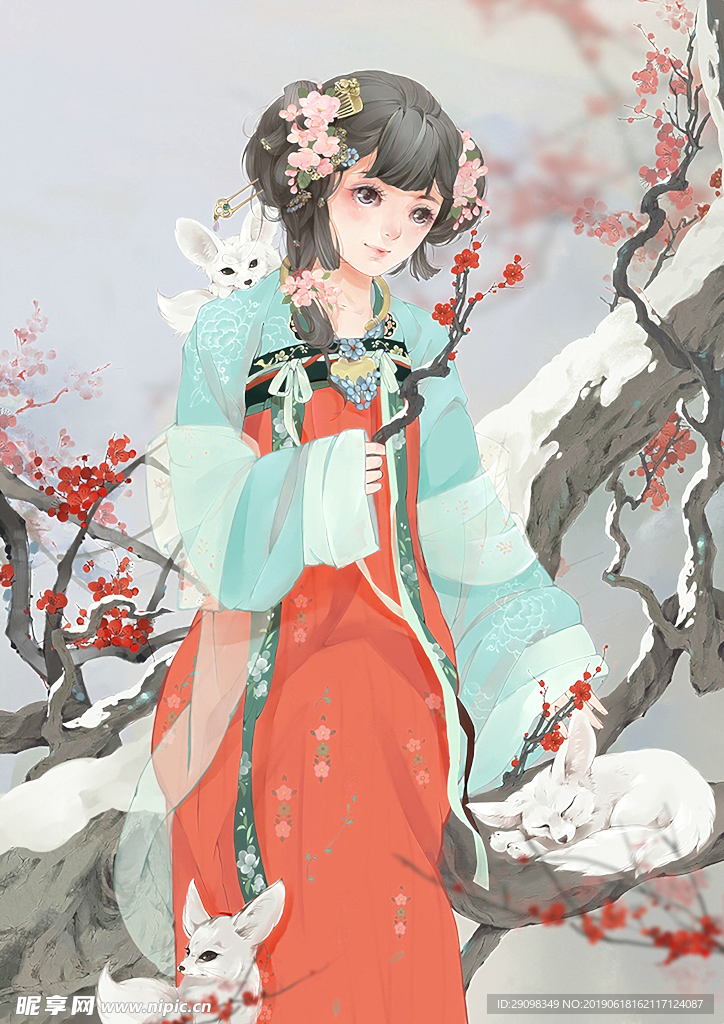 古风美女