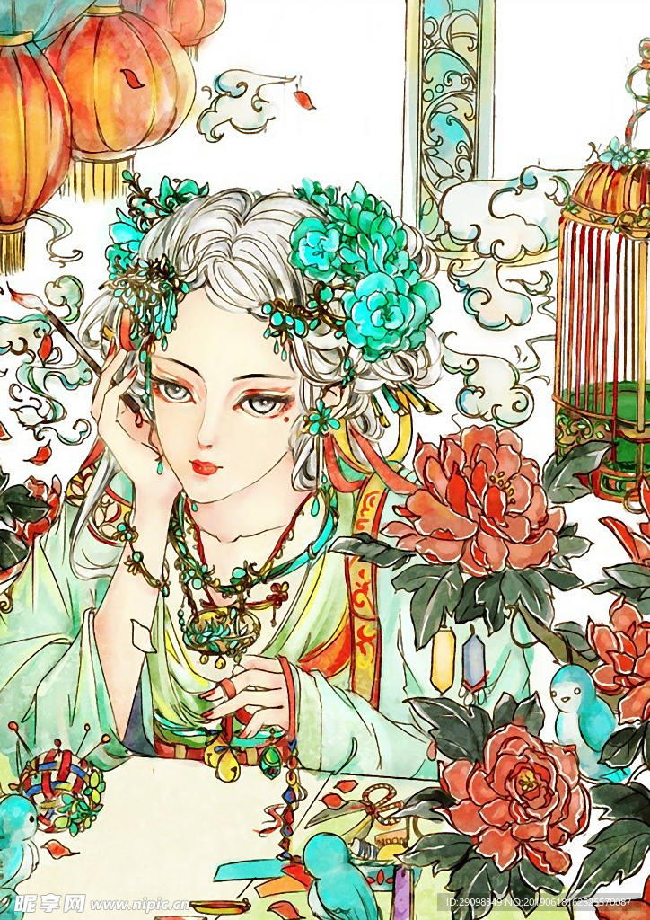 古风美女