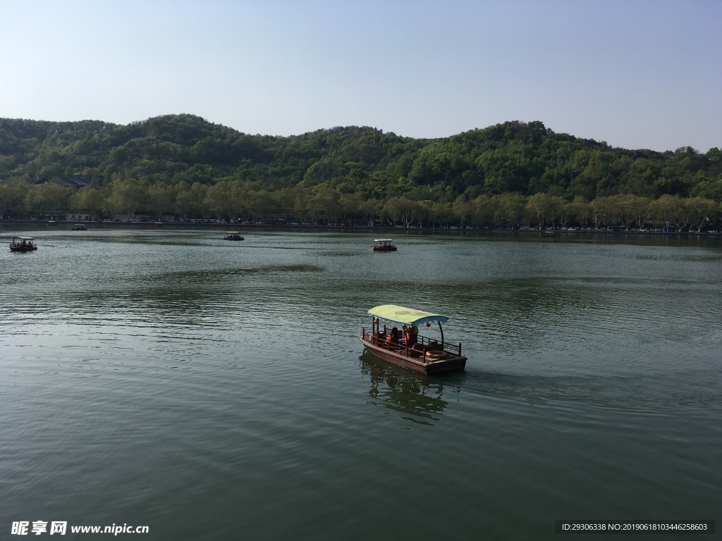 西湖的风景