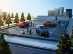 BMW卡通画