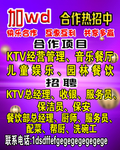 KTV招聘合作