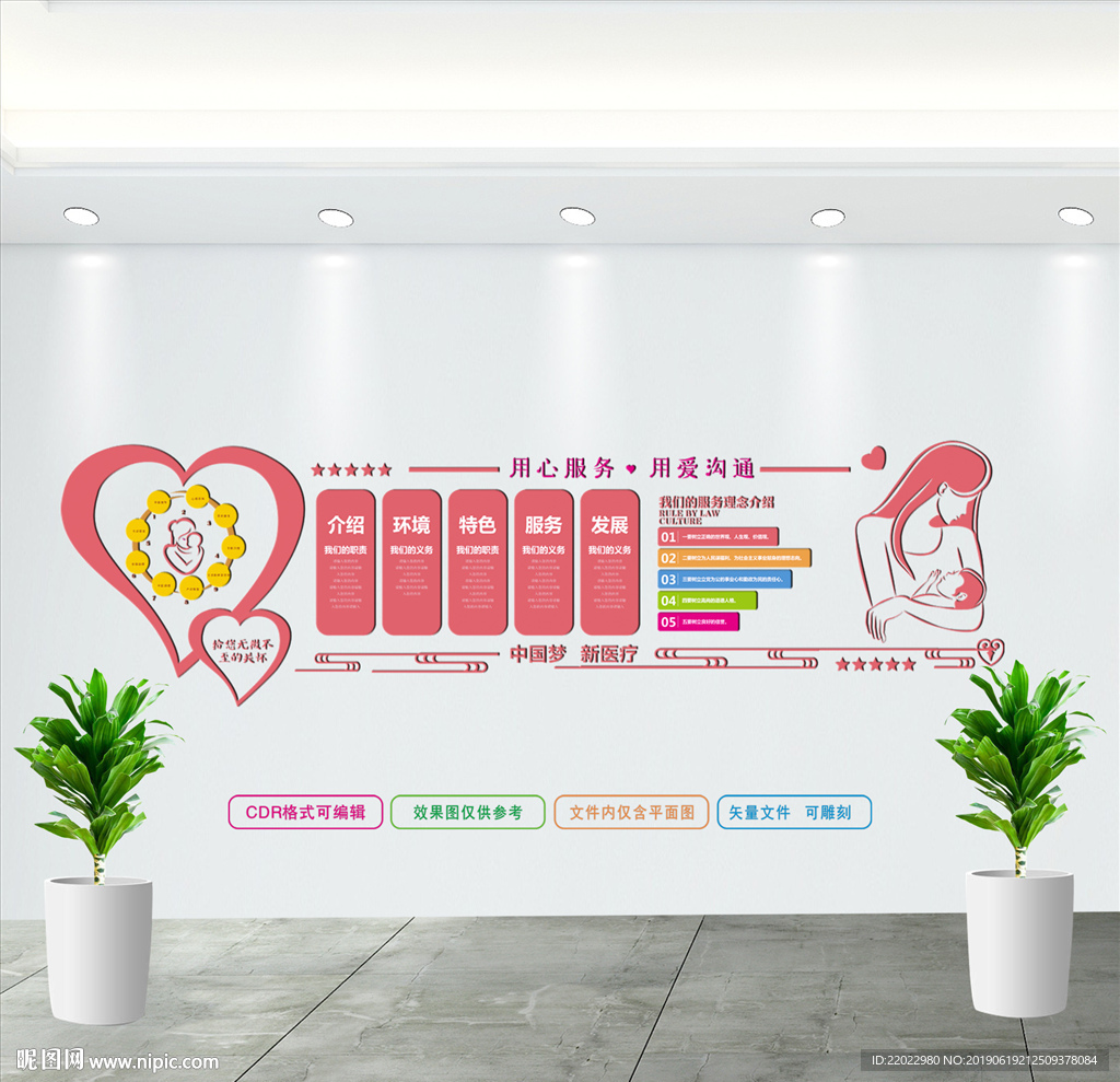 保健院文化墙