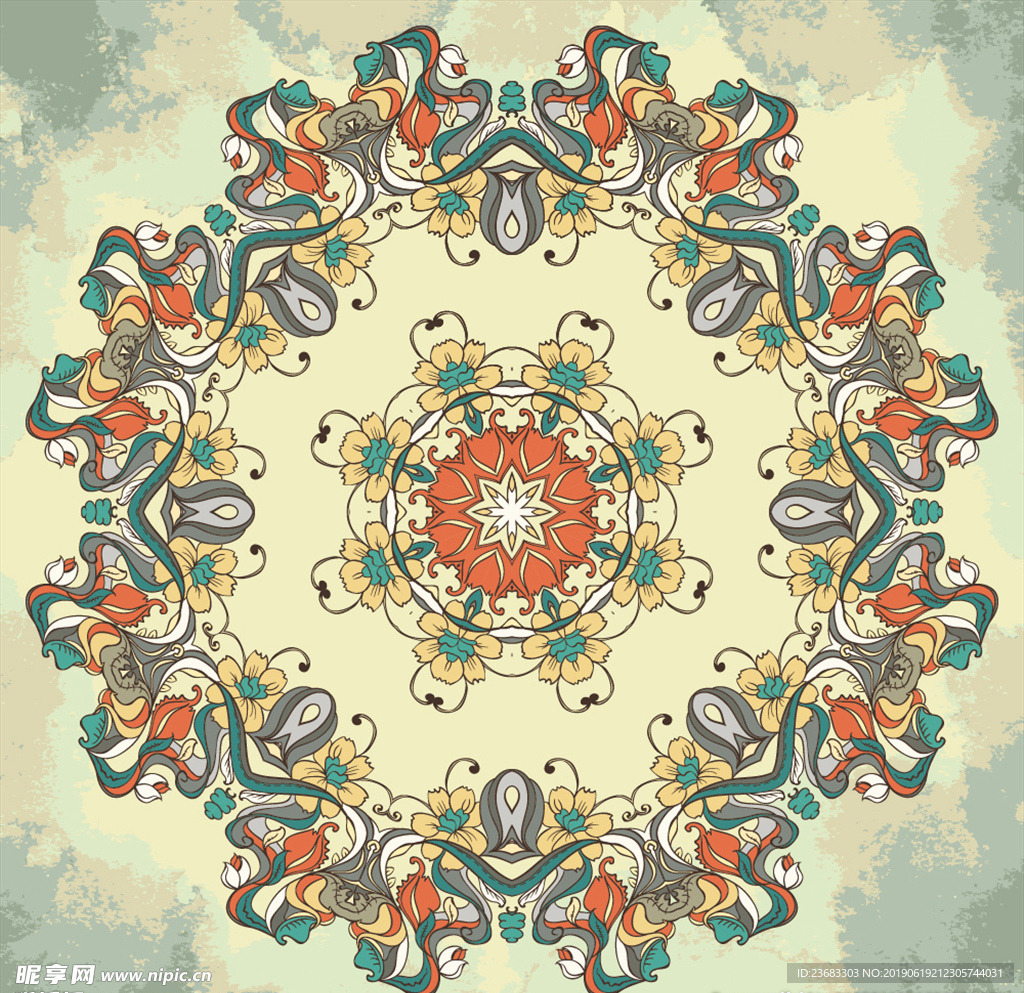 花纹花纹矢量素材