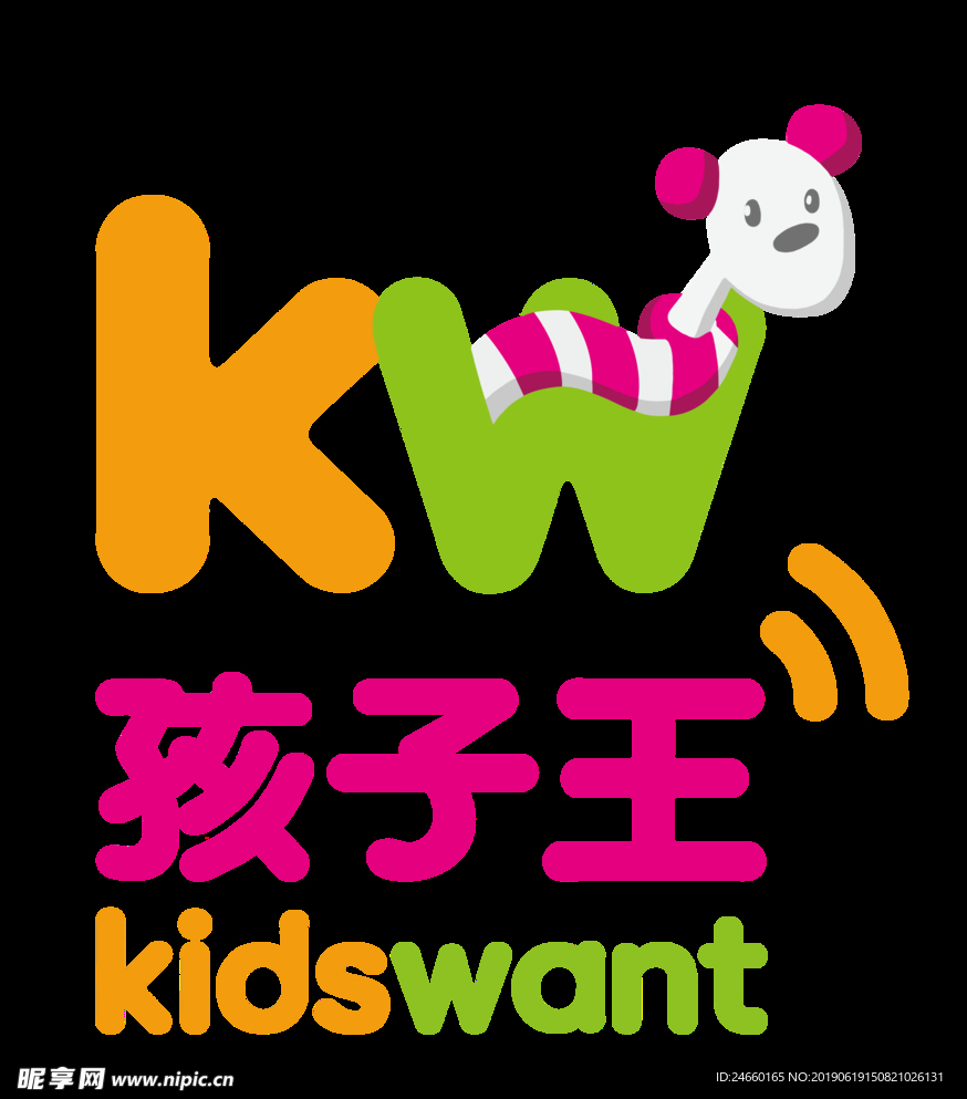 孩子王高清logo素材