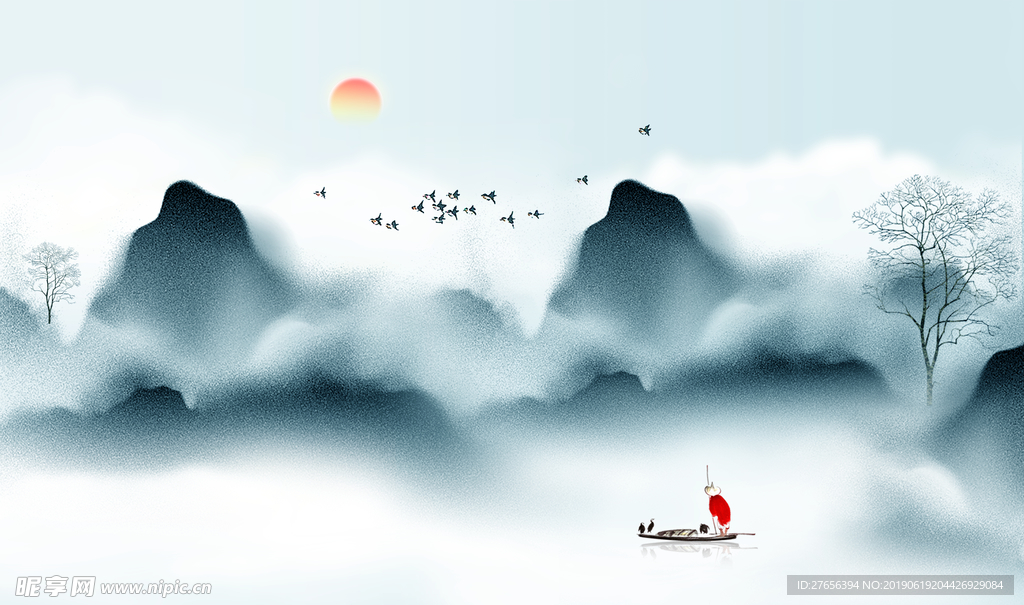 山水画