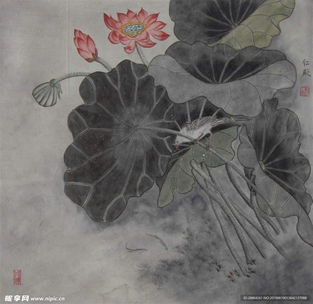 插画国画
