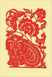 春节剪纸农俗剪纸