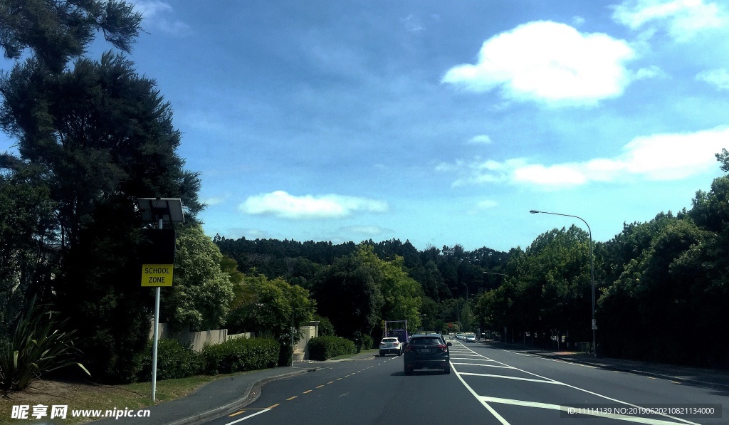 新西兰高速路风景