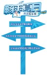 试驾区风向标