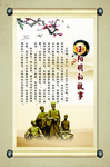 古代故事校园文化展板