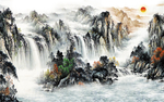 山水画