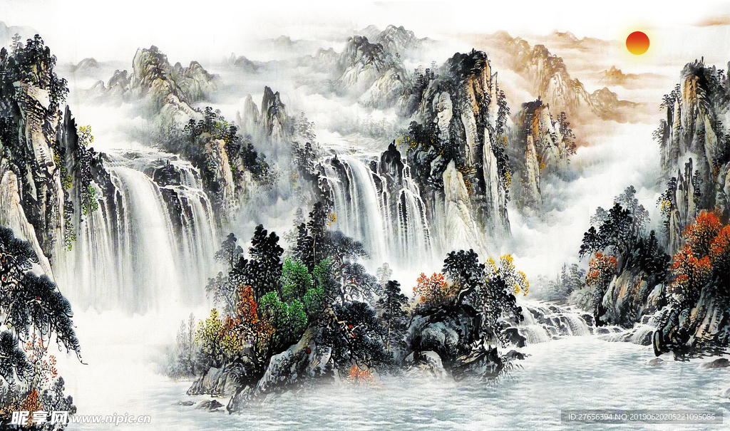 山水画