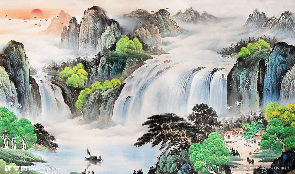 山水画
