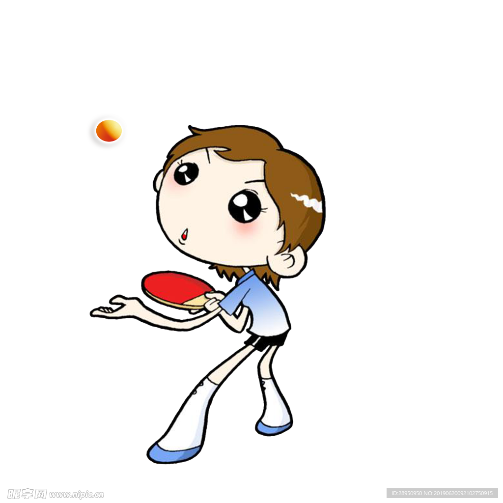 乒乓女生