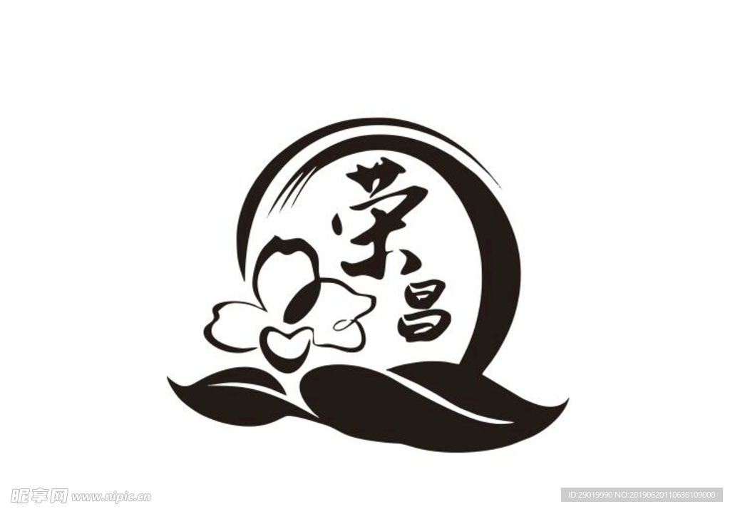 海棠花LOGO