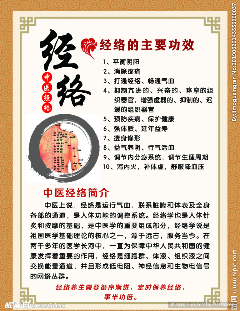 经络的主要功能
