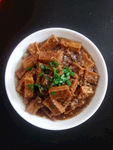 红烧肉末豆腐