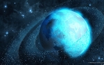 银河系星球背景