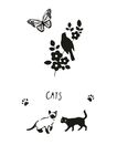 猫 鸟 蝴蝶