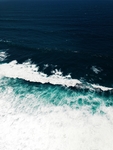 碧绿海浪