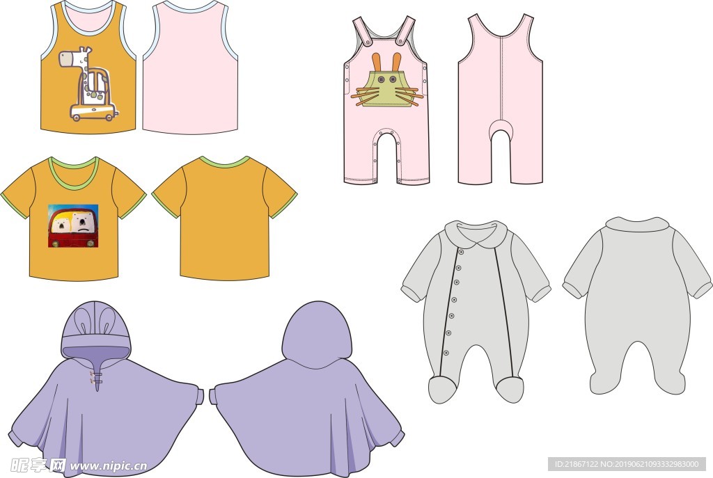 童装服装设计稿