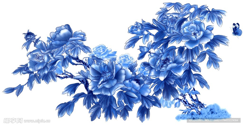 国花 牡丹