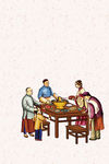 火锅插画