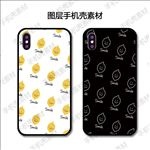 卡通柠檬小清新浮雕手机壳图片