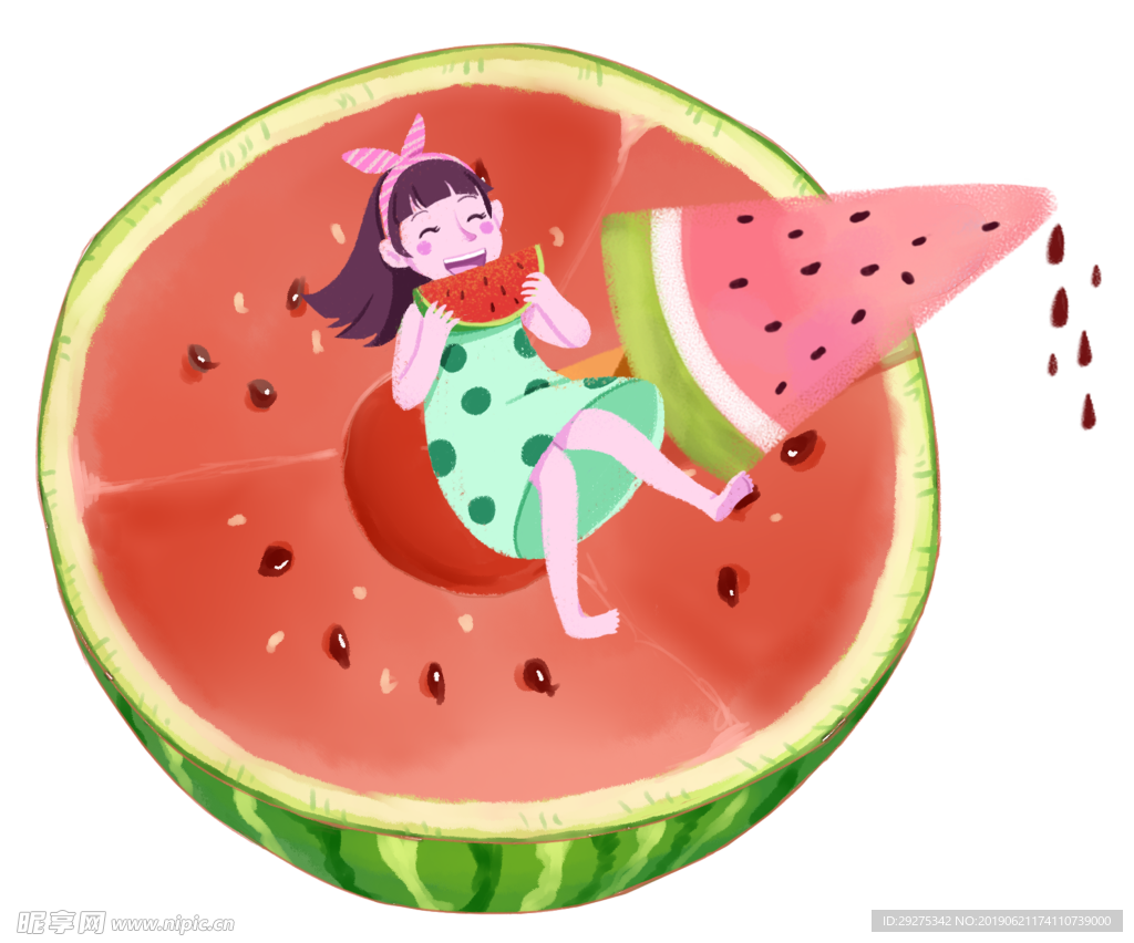 西瓜女孩