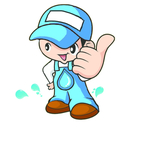 鸭舌帽卡通男孩