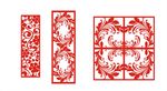 雕花隔断