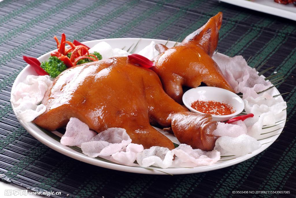 卤猪头肉