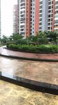 雨后小区一角