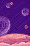 星球插画