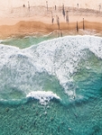 海浪沙滩