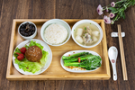 狮子头套餐饭