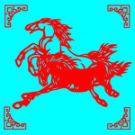 马剪纸